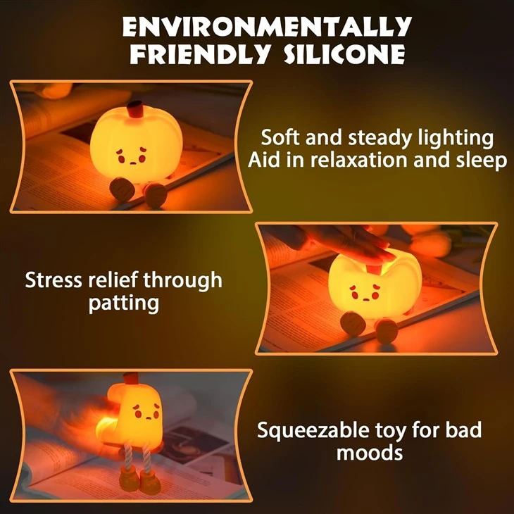 Pumpkin Night Light Cute LED Lamp high quality
