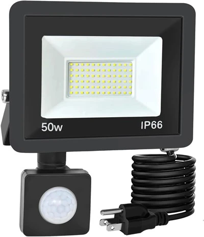Sensor de movimiento LED impermeable ultra brillante IP66 de luz alimentaria de seguridad